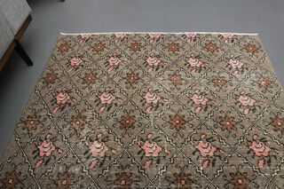 Ikat Pattern Vintage Anatolian Runner - Thumbnail