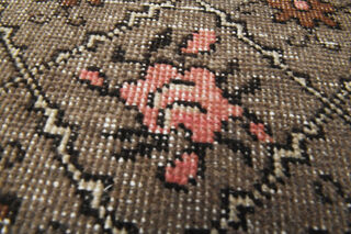 Ikat Pattern Vintage Anatolian Runner - Thumbnail