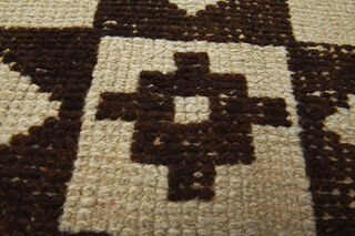 Soft Beige Handmade Oushak Runner - Thumbnail