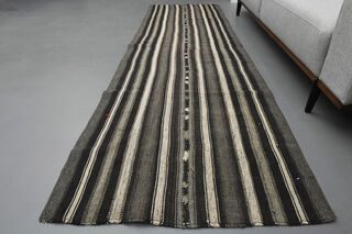Flatweave Antique Kilim Runner - Thumbnail