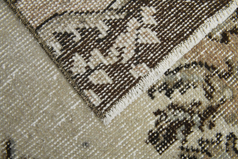Woven Oushak Short Runner