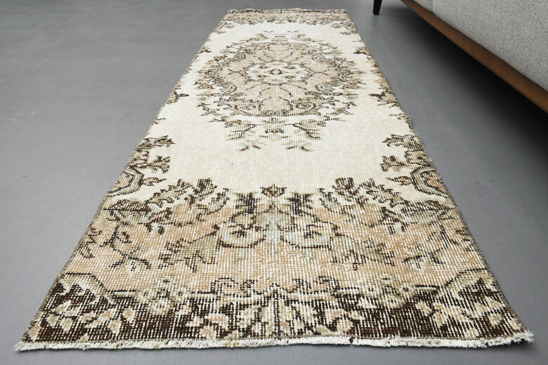 Woven Oushak Short Runner