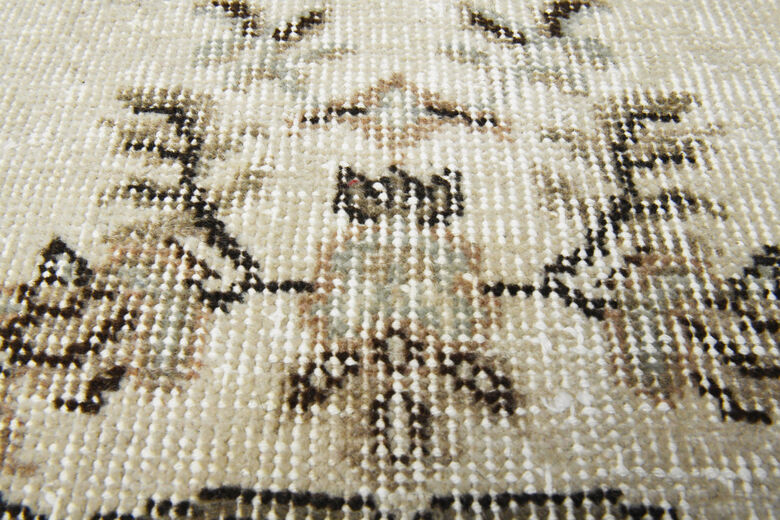 Woven Oushak Short Runner