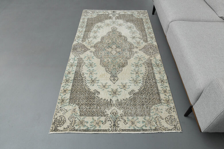 Persian Style Vintage Oushak Area Rug
