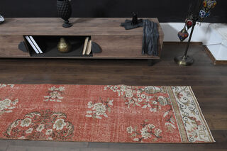 Red Vintage Anatolian Runner - Thumbnail
