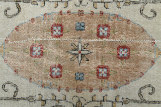Handmade Vintage Oushak Area Rug - Thumbnail