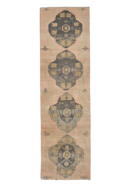 Boho Chic Decor Wool Oushak Runner