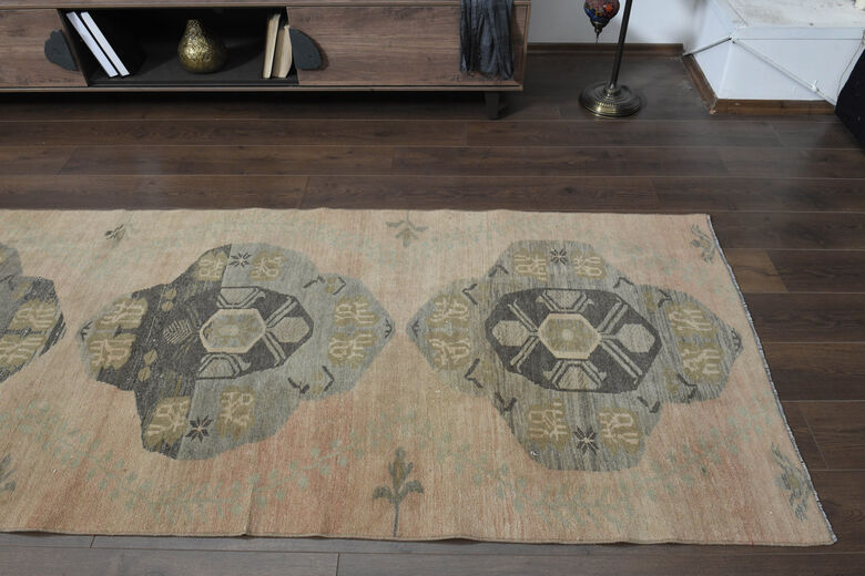 Boho Chic Decor Wool Oushak Runner