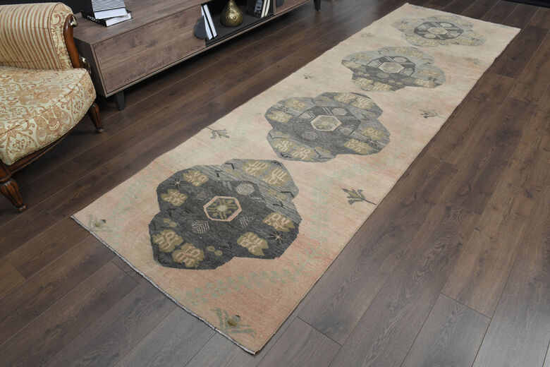 Boho Chic Decor Wool Oushak Runner