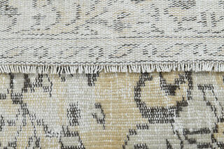 Soft Wool Distressed Oushak Area Rug - Thumbnail
