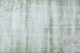Abstract Vintage Oushak Rug - Thumbnail