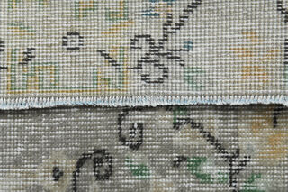 Faded Green Oushak Runner - Thumbnail