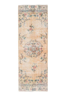 Farmhouse Decor Vintage Oushak Runner - Thumbnail
