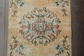 Farmhouse Decor Vintage Oushak Runner - Thumbnail