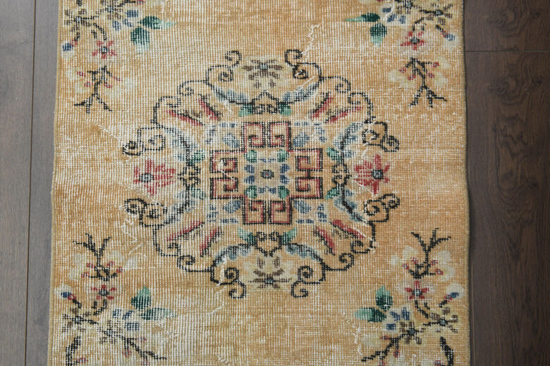 Farmhouse Decor Vintage Oushak Runner
