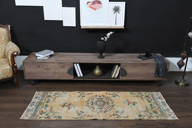 Farmhouse Decor Vintage Oushak Runner