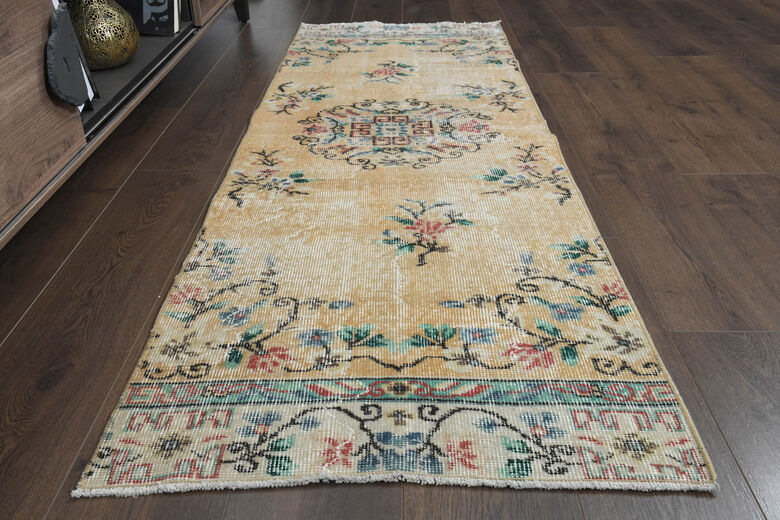 Farmhouse Decor Vintage Oushak Runner