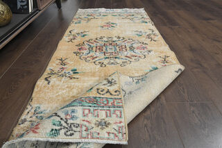 Farmhouse Decor Vintage Oushak Runner - Thumbnail