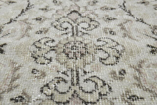 Floral Turkish Wool Hereke Area Rug - Thumbnail