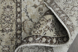 Floral Turkish Wool Hereke Area Rug - Thumbnail