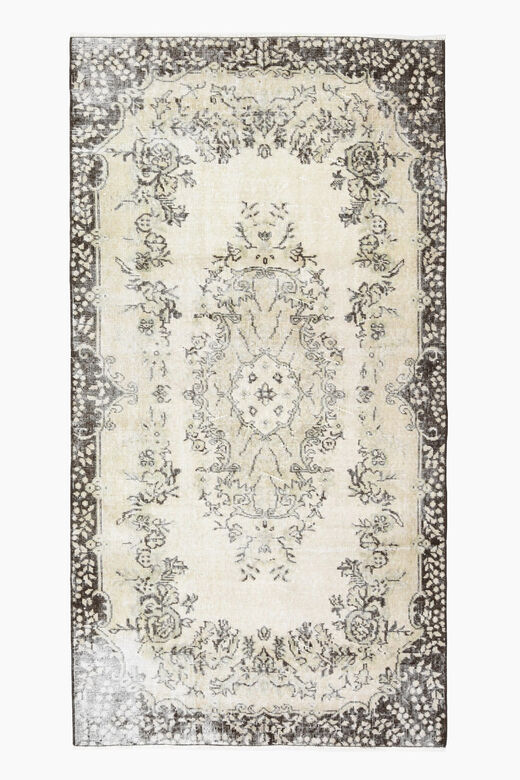 Handmade Soft Wool Oushak Area Rug