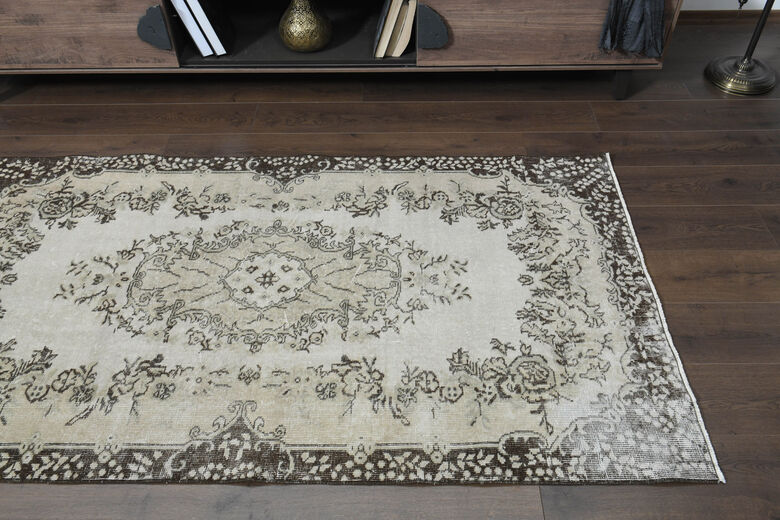 Handmade Soft Wool Oushak Area Rug