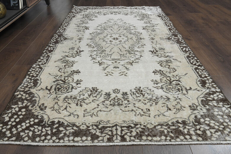 Handmade Soft Wool Oushak Area Rug