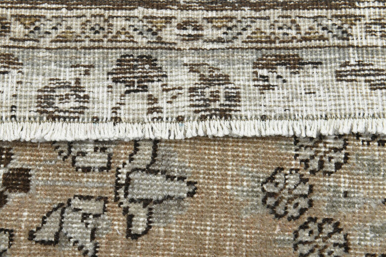 Handmade Vintage Oushak Area Rug