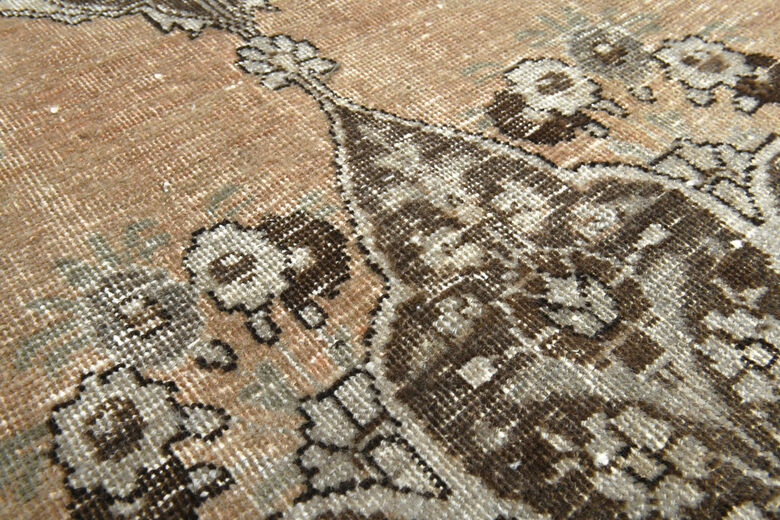 Handmade Vintage Oushak Area Rug