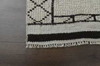 Ikat Design Vintage Oushak Runner - Thumbnail