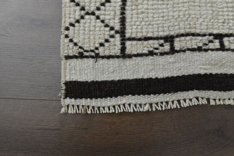 Ikat Design Vintage Oushak Runner