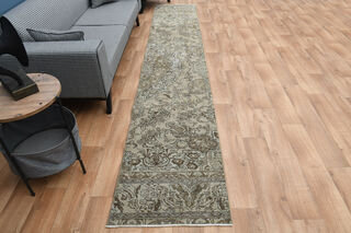 Floral Design Unique Anatolian Runner - Thumbnail