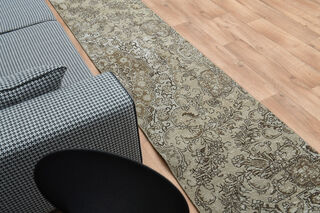 Floral Design Unique Anatolian Runner - Thumbnail