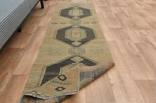 Kitchen Decor Oushak Runner Rug - Thumbnail
