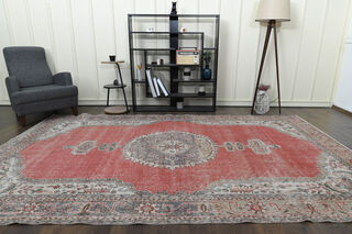 Soft Wool Handmade Anatolian Area Rug - Thumbnail