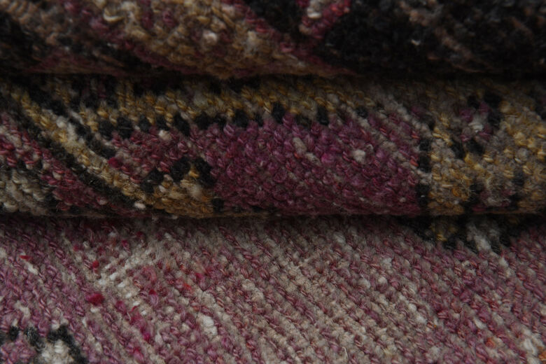 Unique Wool Vintage Anatolian Runner