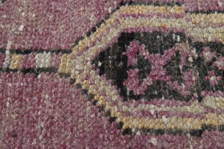 Unique Wool Vintage Anatolian Runner