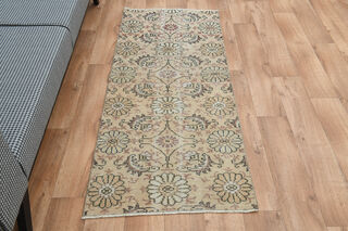 Retro Vintage Anatolian Runner - Thumbnail
