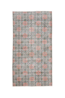 Retro Style Anatolian Short Rug - Thumbnail