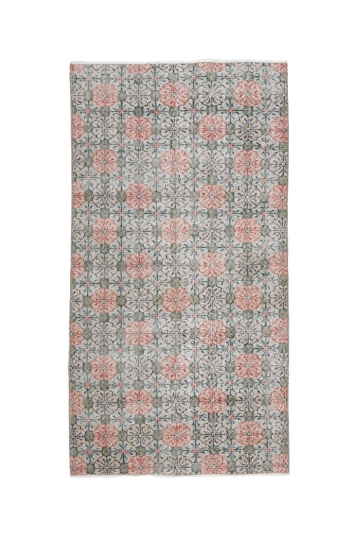 Retro Style Anatolian Short Rug