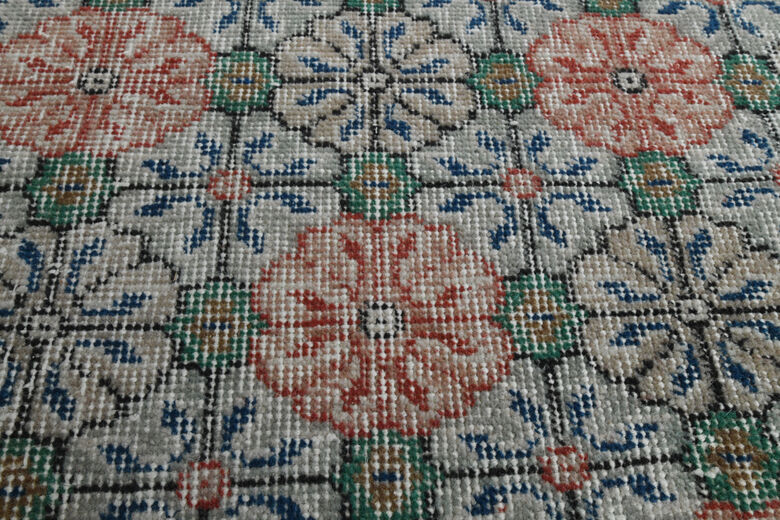 Retro Style Anatolian Short Rug