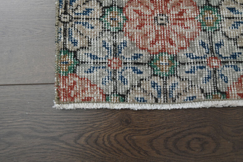 Retro Style Anatolian Short Rug