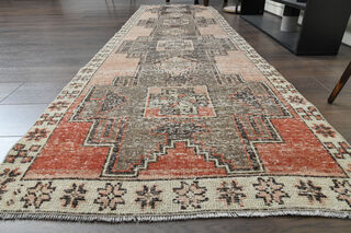 Handmade Anatolian Runner Rug - Thumbnail