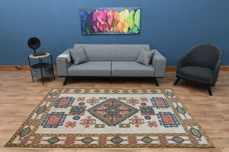 Bohemian Style Turkish Rug