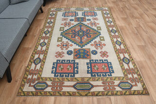 Bohemian Style Turkish Rug - Thumbnail
