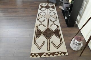 Bohemian White Vintage Runner - Thumbnail