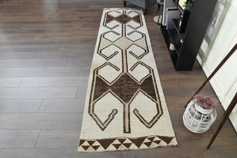 Bohemian White Vintage Runner