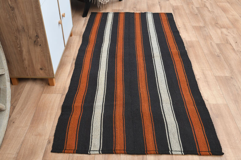 Flatweave Striped Rug