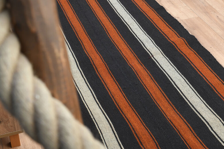 Flatweave Striped Rug