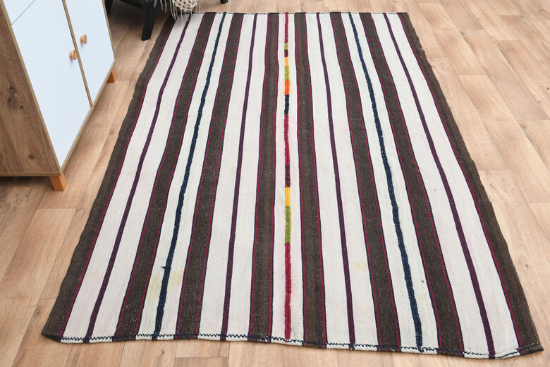 Flatweave Striped Rug